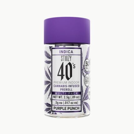 1465702 STIIIZY UNI HG PURPLE PUNCH 40s PREROLL PACK